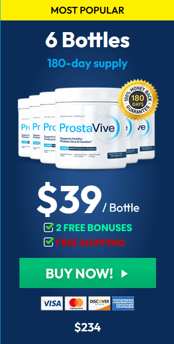 ProstaVive price 6 bottle