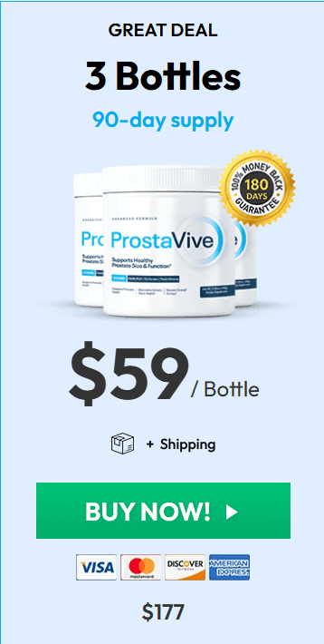 Prostavive price 3 bottle